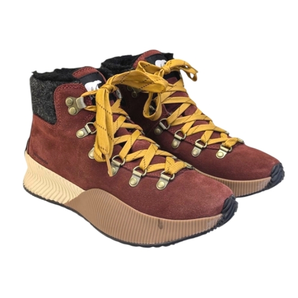 Sorel Out 'N' About III Conquest Boots EUC $145 Size 7   S3816 - Picture 1 of 13